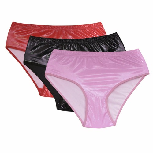 Pvc wetlook women knickers - pvc, women's