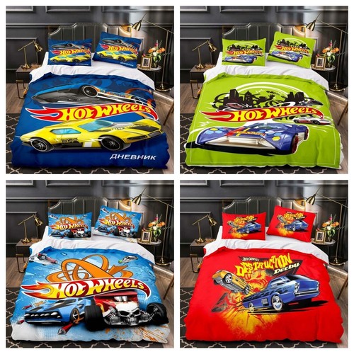 Bedding set hot wheels - bedding,