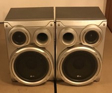 LG speaker system model LMS-U360  x2 SPEAKERS - extreme dynamic sound system