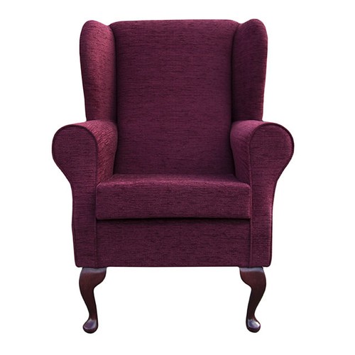 High wing back fireside chair - wing,