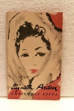 1951 Elizabeth Arden Christmas Gifts Brochure Vintage Cosmetic Perfume Leaflet