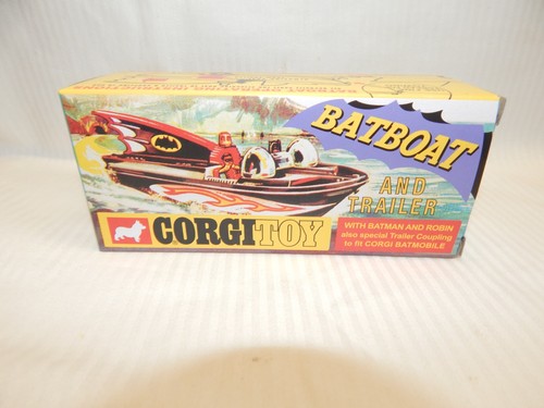Corgi batman batboat with - corgi,