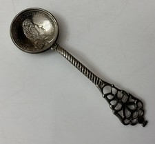Vintage White Metal Silver