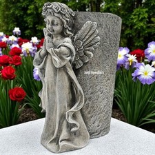 Angel Praying Memorial Vase