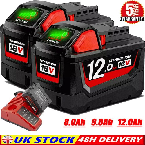 For milwaukee m18 0ah - m18, 12.0ah
