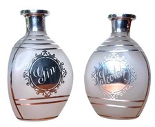 Art Deco Decanters Sterling