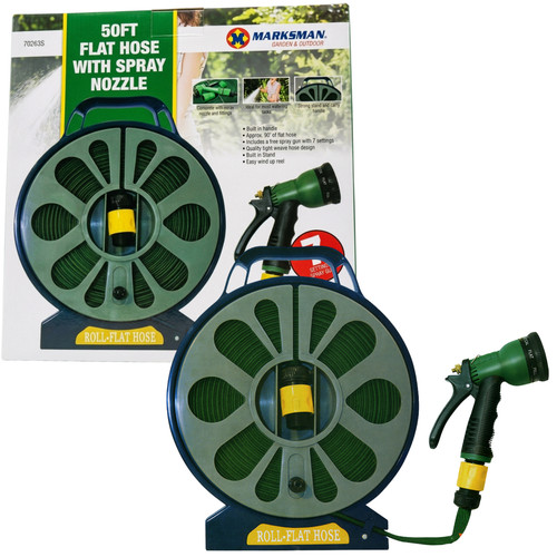 15m flat water hose pipe - 15m,