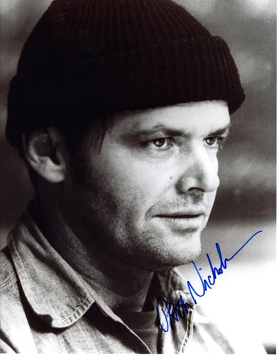 Jack nicholson signed - nicholson, 11x14