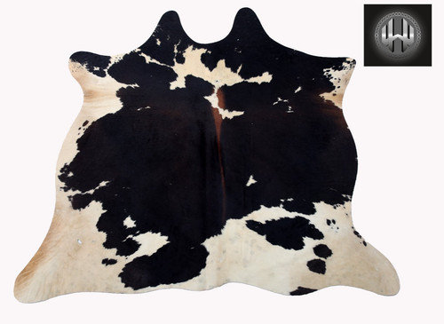 Cow hide rug natural - cow,