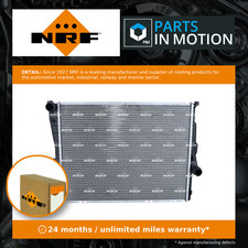 Radiator fits BMW 330D E46 3.0D 99 to 05 NRF 1436241 1611565 1613108 17111436241