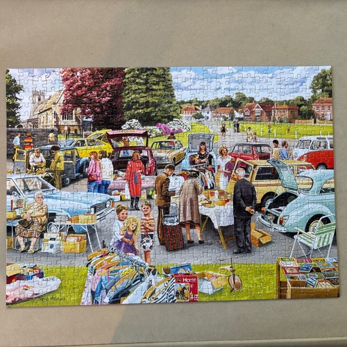 Falcon 500 piece jigsaw puzzle - jigsaw,