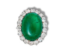 Art Deco Emerald Moissanite