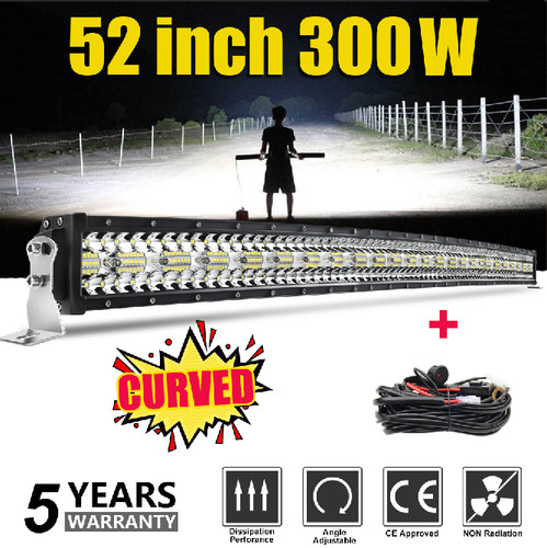 In 3 rows led - 52'',
