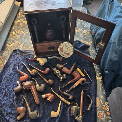 Antique wooden smokers - wooden,