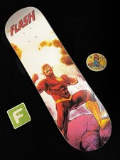 RARE The Flash DC Comics Skateboard Deck Limited Run In Shrink