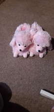 LADIES POODLE SLIPPERS SIZE 6