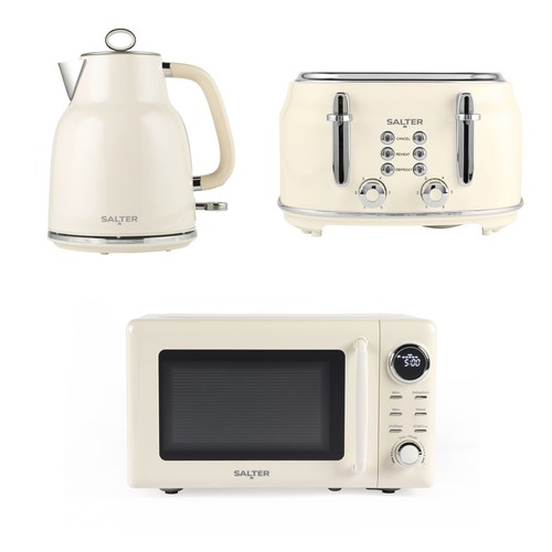 Salter retro cream set rapid - retro,