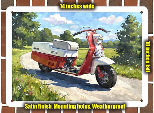 Metal sign 1959 cushman road - metal,