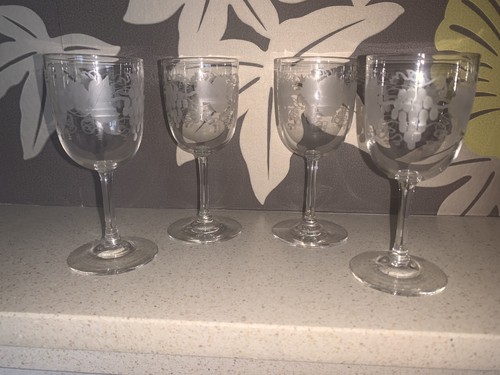 Vintage etched vines - , &