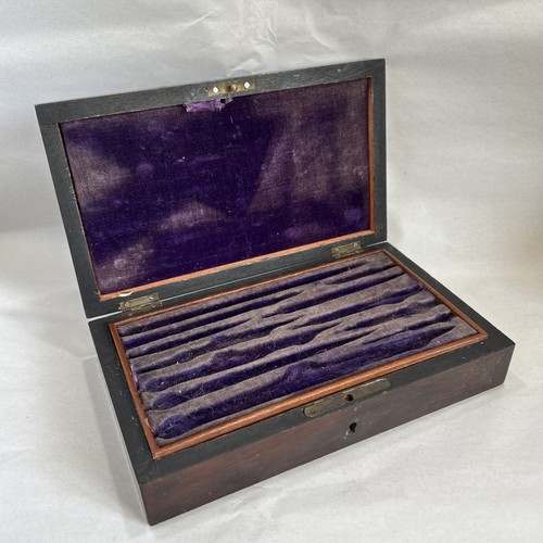 Empty rosewood box for - empty,