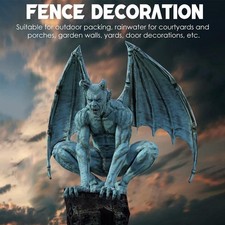 Gargoyle Statue Garden Decor