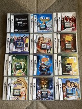 Lot Of 12 Nintendo DS Disney & Walt Disney Simulation Video Games With Manuals