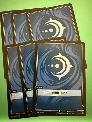 Riftbound mind rune set - 6x,