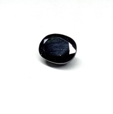 2.9ct Natural Loose Oval Cut Very Dark Blue Sapphire 9 X 7mm