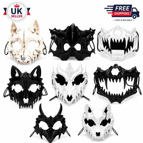 Halloween half face - halloween,