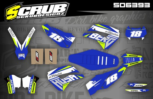 Husaberg decal 390 - fe, 450