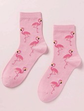Women's  Pink Flamingo Novelty