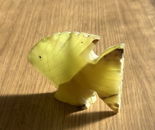 Hand carved green onyx - hand,