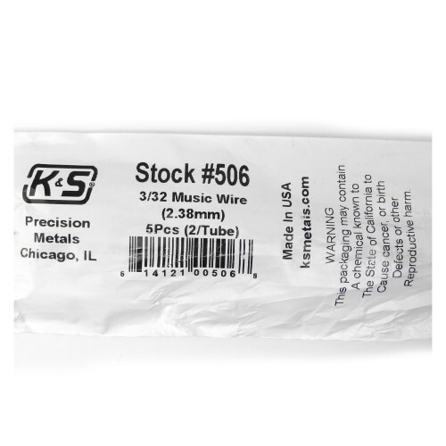 Metals piano music wire - k&s,