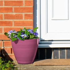 Round Plastic Glossy Garden