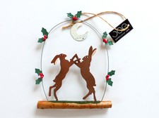 Shoeless Joe Boxing Hares