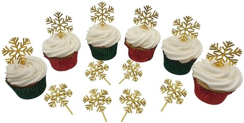 Gold snowflake christmas - 6,