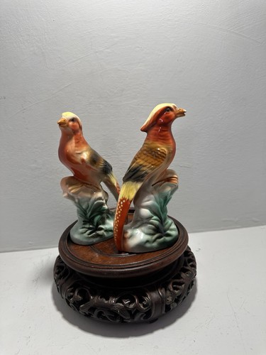 Two very old chinese bird - old,
