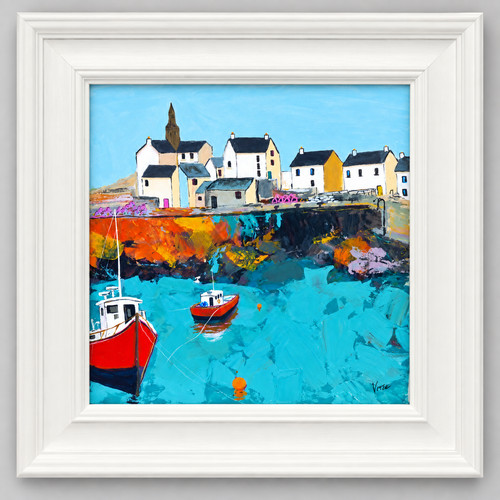 Colourful scottish portpatrick - scottish,