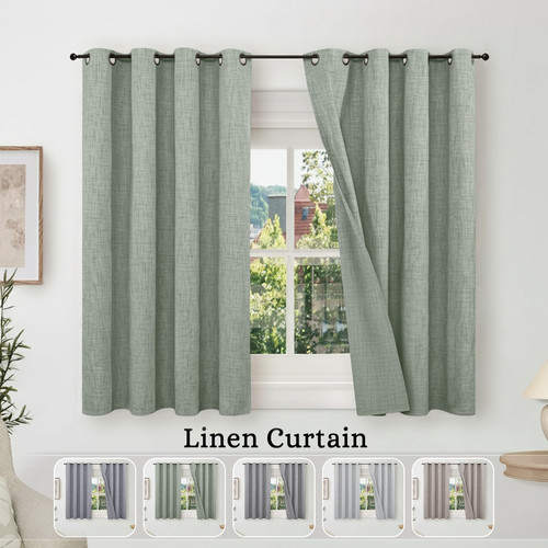 Linen style blackout - linen,