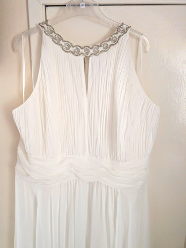 Joanna hope white sleeveless - white,