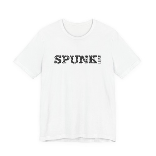 Lbgtq spunk lube unisex tee - spunk,