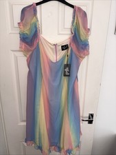 Halo Mini Dress By Hell  Bunny