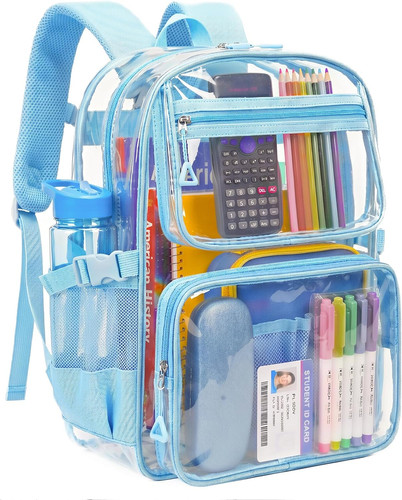 Clear backpack for - clear, school