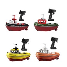 1/72 RC Tugboat Remote Control Boat Double Motor Forward Backward Rechargeable