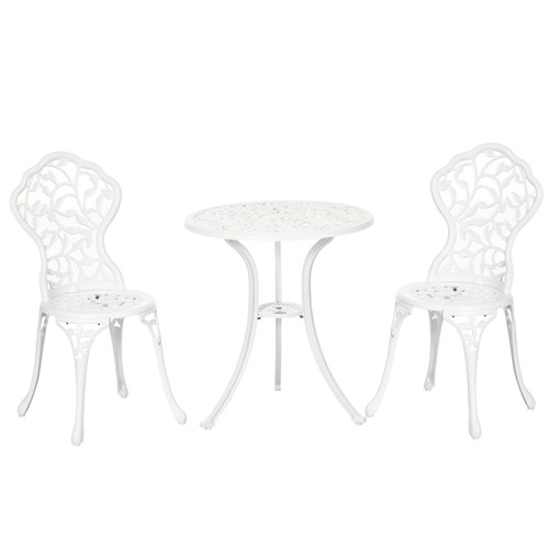 Piece cast aluminium bistro - 3,