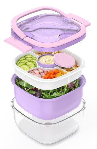 Sunhanny salad container with - sunhanny,