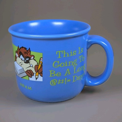 Vintage taz mug warner - warner, bros