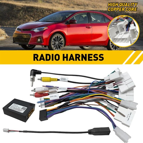 Car stereo radio power harness - car,
