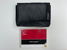 RENAULT SCENIC OWNERS MANUAL & RADIO HANDBOOK  & WALLET 09-15 (08/2012)