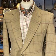 Vintage Mens 40s Tweed Check
